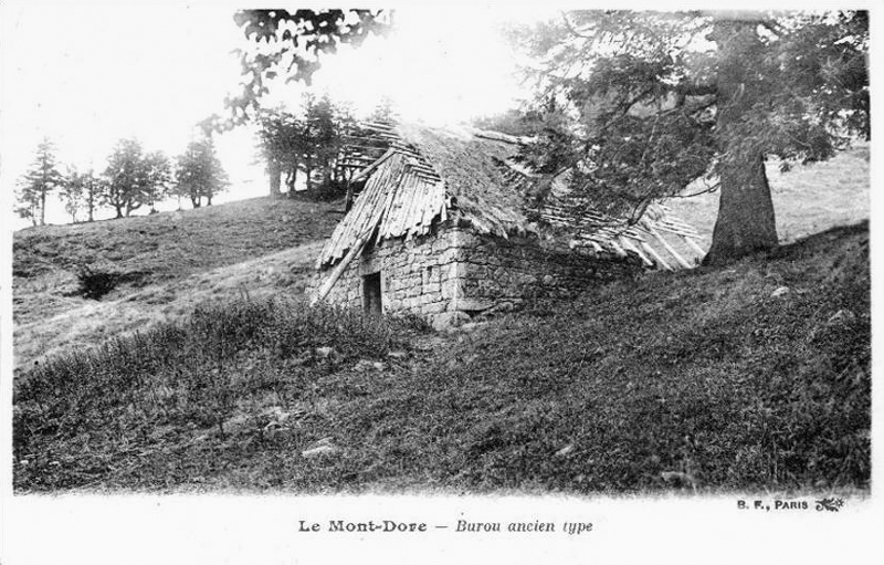 Carte postale ancienne Buron ancien type