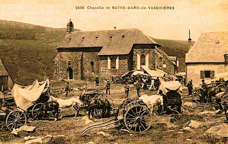 Carte postale ancienne Notre-Dame de Vassivières