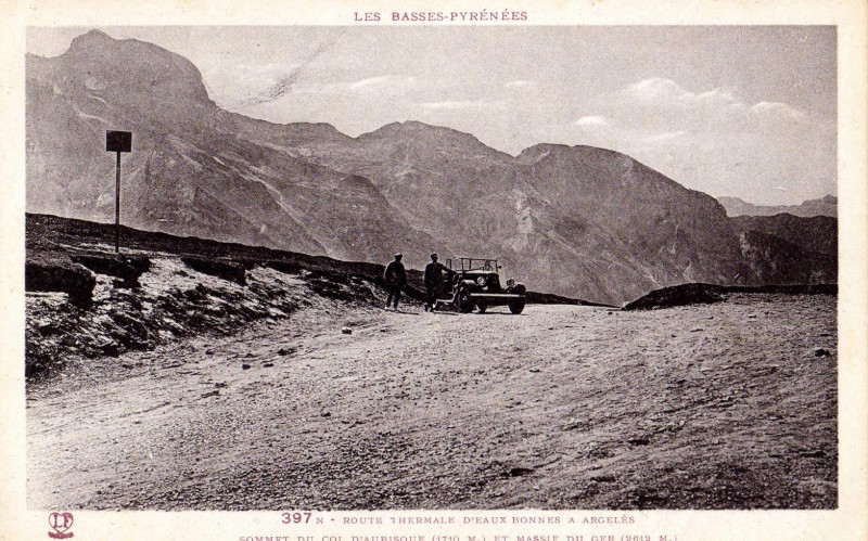 Carte postale ancienne Aubisque2
