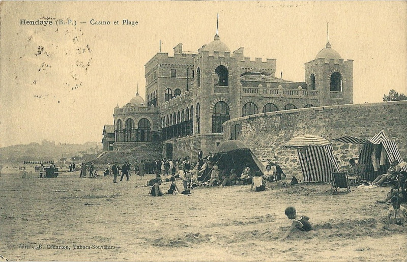 Carte postale ancienne Hendaye-Cp-09