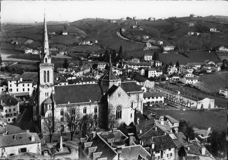 Carte postale ancienne Postcard Hasparren