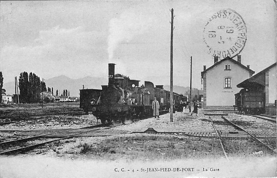 Carte postale ancienne Sjpp-station