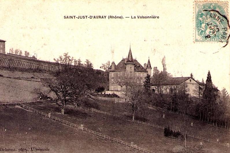 Carte postale ancienne La Valsonnière à Saint-Just-d'Avray