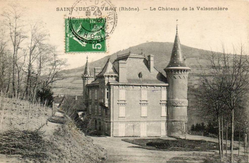 Carte postale ancienne Le château de la Valsonnière