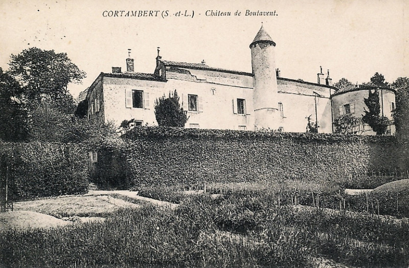 Carte postale ancienne Château de Boutavant à Cortambert (2) à Cortambert