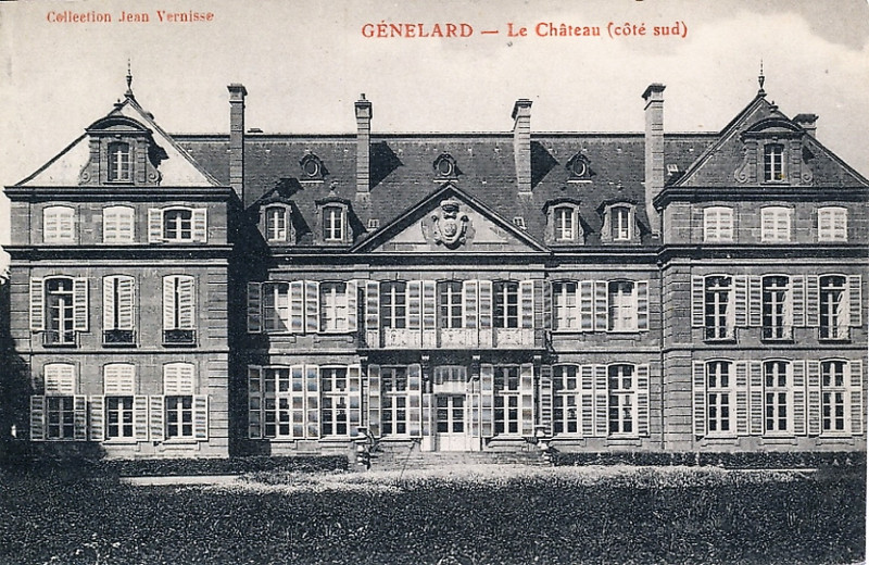 Carte postale ancienne Château de Croix (Génelard) (4) à Génelard