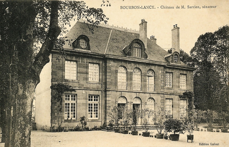Carte postale ancienne Château du Vignault (Bourbon-Lancy) (1) à Bourbon-Lancy