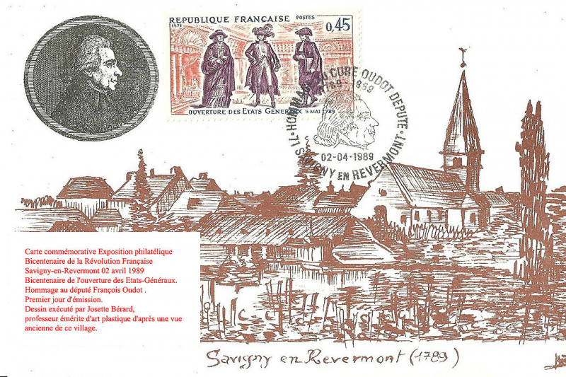 Carte postale ancienne François Oudot 12