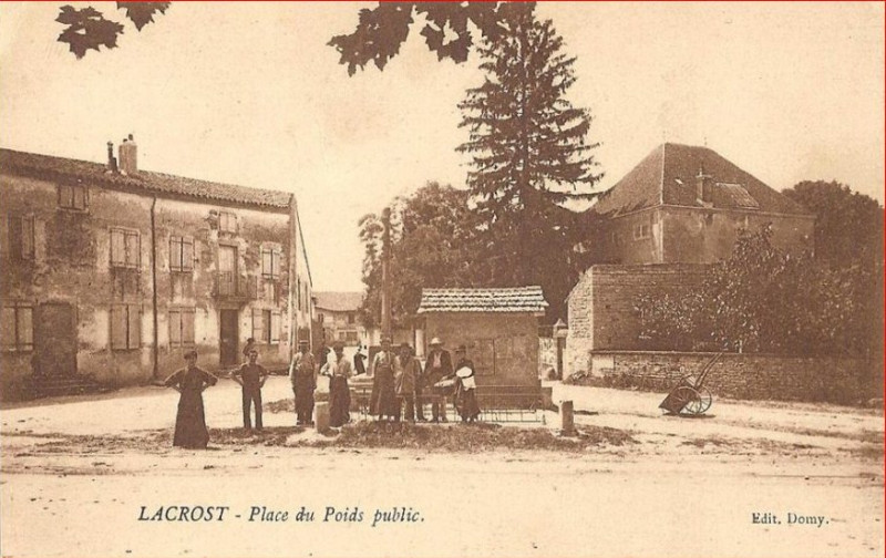 Carte postale ancienne Lacrost (1910) à Lacrost