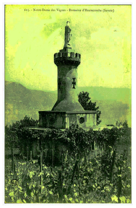 Carte postale ancienne 01 Abbaye de Hautecombe Notre-Dame des Vignes