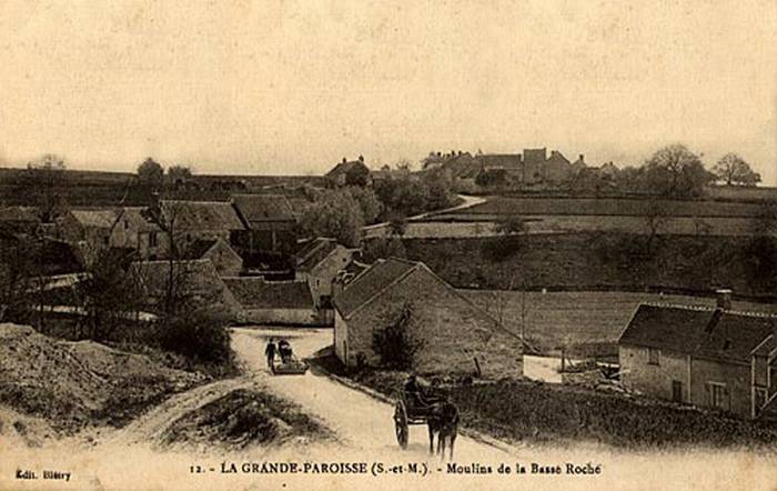 Carte postale ancienne Moulindelabasseroche