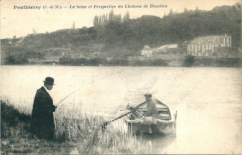 Carte postale ancienne Ponthierry-Seine-1920