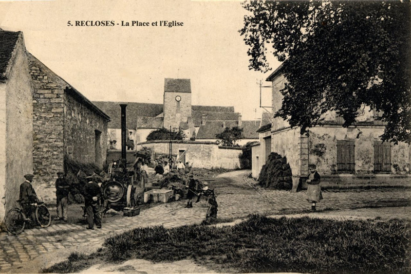 Carte postale ancienne Recloses - 24