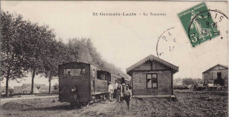 Carte postale ancienne Saint-Germain-Gare
