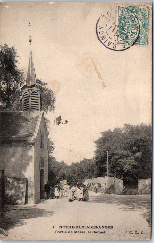 Carte postale ancienne Chapelle Nd des Anges