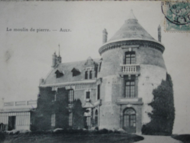 Carte postale ancienne Moulin de Pierre, Ault