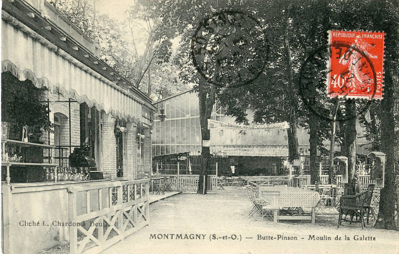 Carte postale ancienne Chardon Butte Pinson