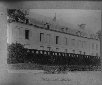Carte postale ancienne Chateau d'Auvers 188...