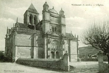 Carte postale ancienne Vetheuil3