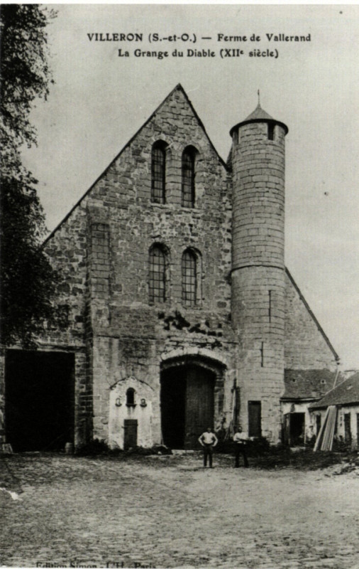 Carte postale ancienne Villeron-Cp-Grange de Vaulerent1