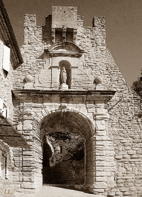 Carte postale ancienne Crillon Porte Gérin
