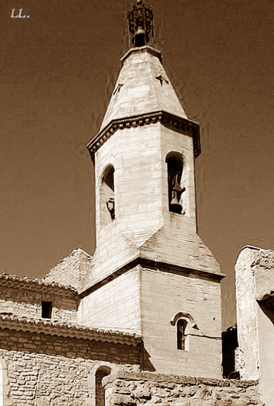 Carte postale ancienne Crillon église Saint-Romain