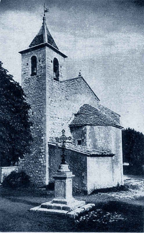 Carte postale ancienne Saint-Christol église