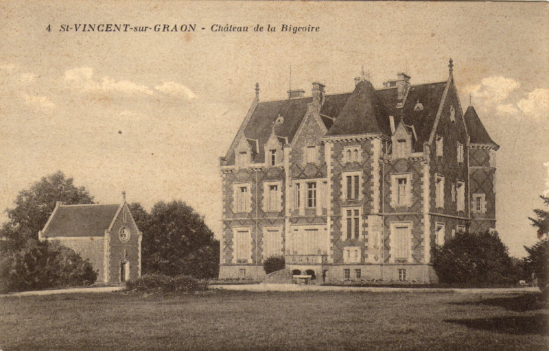 Carte postale ancienne Chateaubigeoire