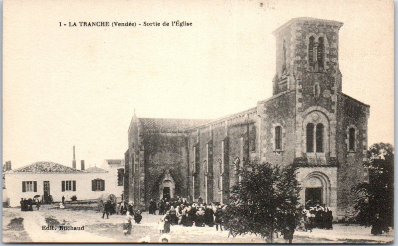 Carte postale ancienne Saint-Nicolas de La Tranche