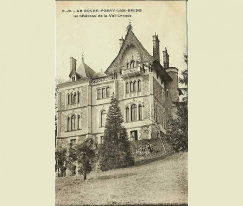 Carte postale ancienne Postkaart 1900 Chateau Valcreue