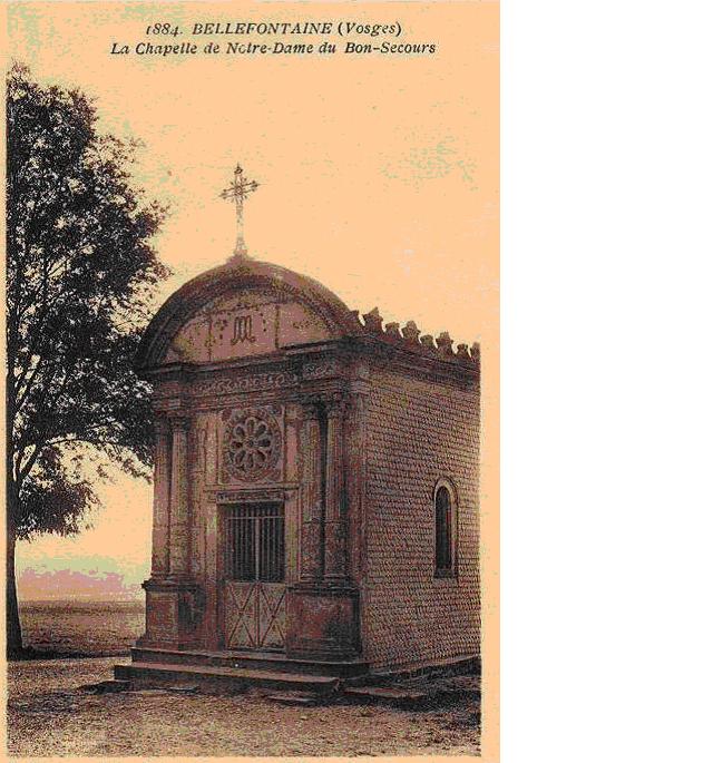 Carte postale ancienne Chapelle Notre-dame du Bon-Secours