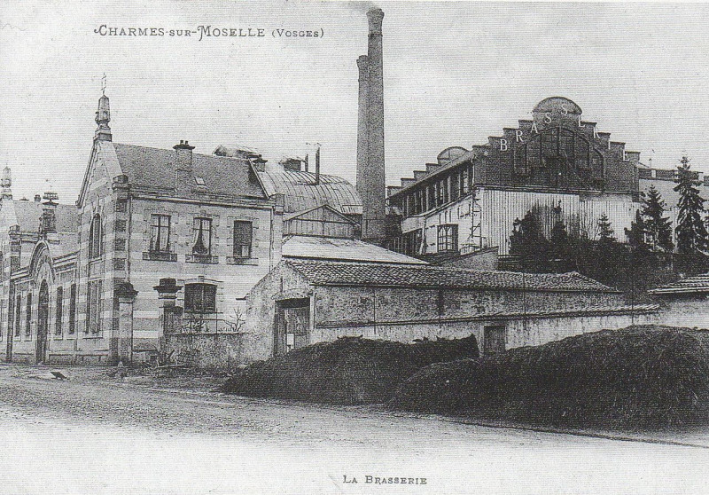 Carte postale ancienne Grandes Brasseries de Charmes
