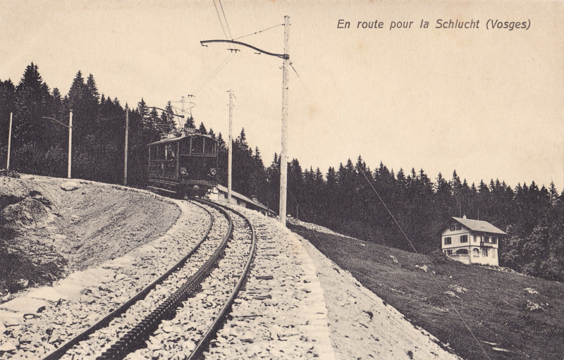 Carte postale ancienne Inconnu C70-11 - En route pour la Schlucht