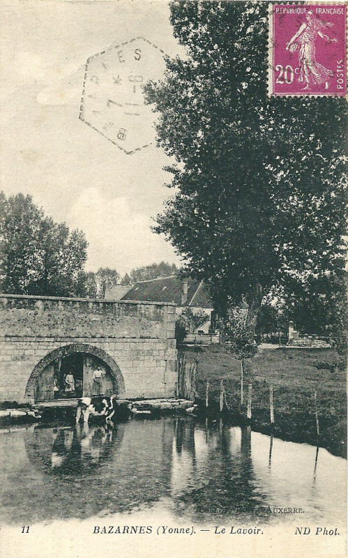 Carte postale ancienne Bazarnes-Cp-01
