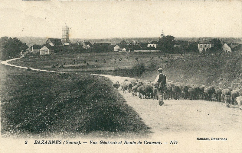 Carte postale ancienne Bazarnes-Cp-02