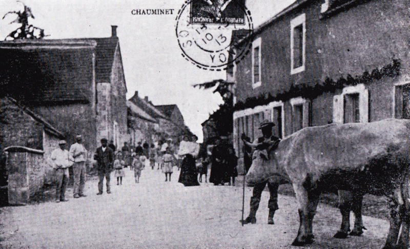 Carte postale ancienne Chauminet au début du vingtième siècle - carte postale