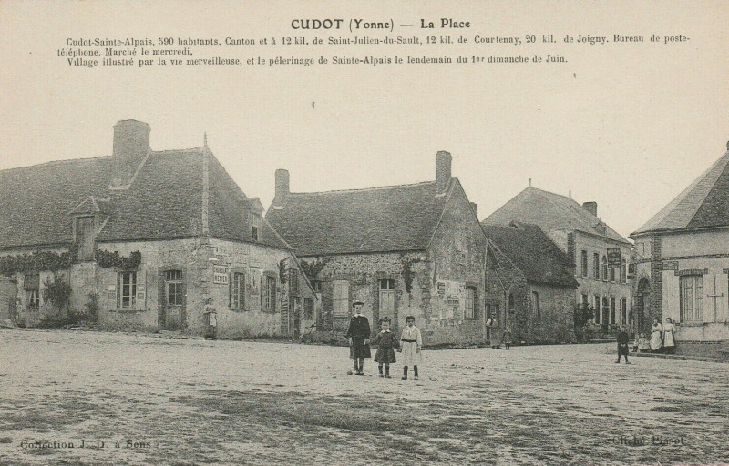 Carte postale ancienne Cudot Cpa