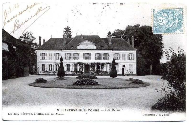 Carte postale ancienne Les Relais