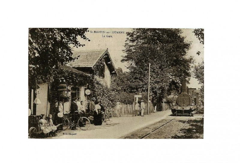 Carte postale ancienne St martin ouanne