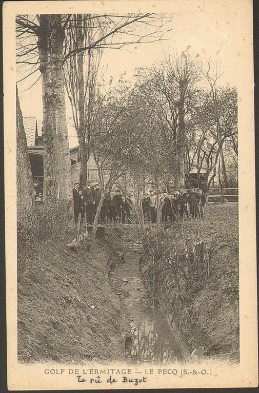 Carte postale ancienne Ermitage-LePecq-Buzot