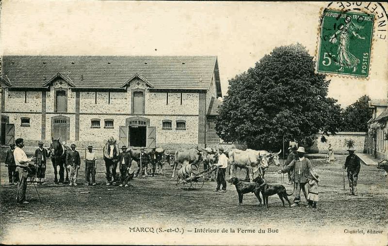 Carte postale ancienne Ferme du buc
