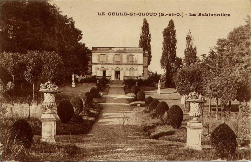 Carte postale ancienne La Celle-Saint-Cloud-Fr-78-La Sablonnière-03