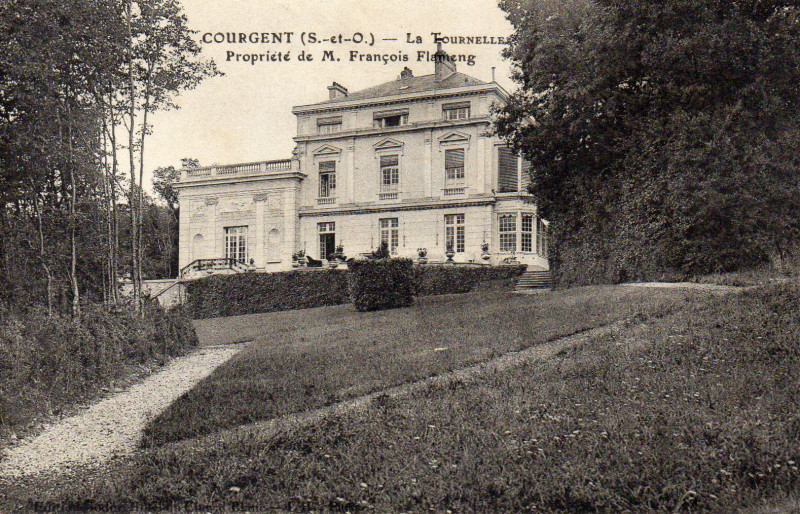 Carte postale ancienne La Tournelle à Courgent