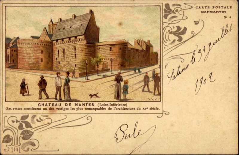 Carte postale ancienne Capmartin N 04 (a)