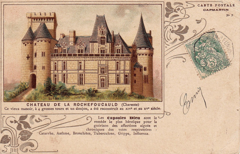 Carte postale ancienne Capmartin N 07 (c)