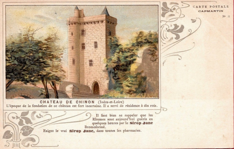 Carte postale ancienne Capmartin N 08 (b)