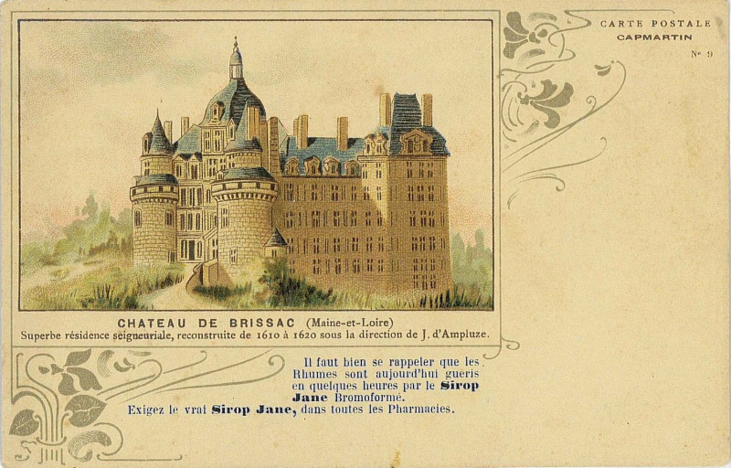 Carte postale ancienne Capmartin N 09 (b)