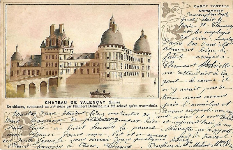 Carte postale ancienne Capmartin N 10 (a)