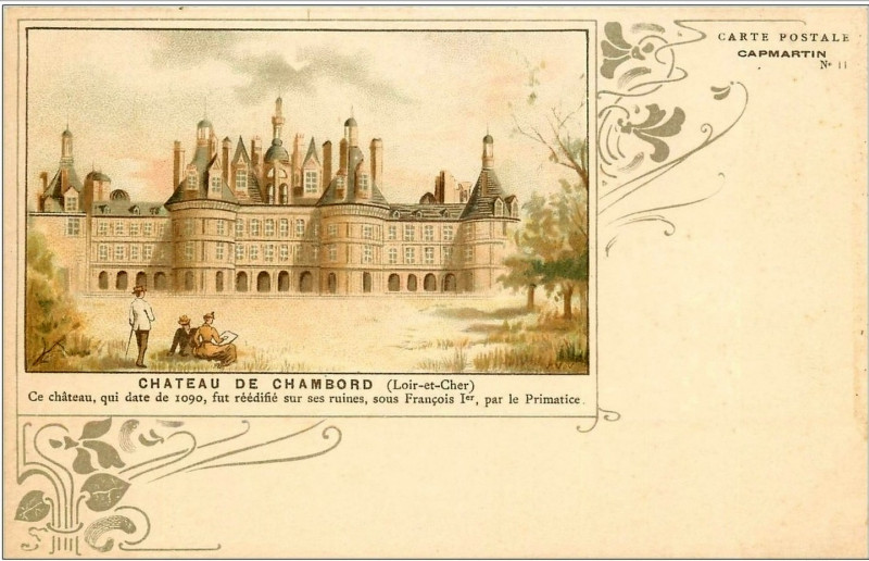 Carte postale ancienne Capmartin N 11 (a)
