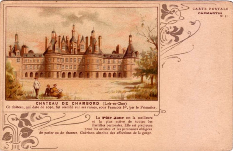Carte postale ancienne Capmartin N 11 (b)